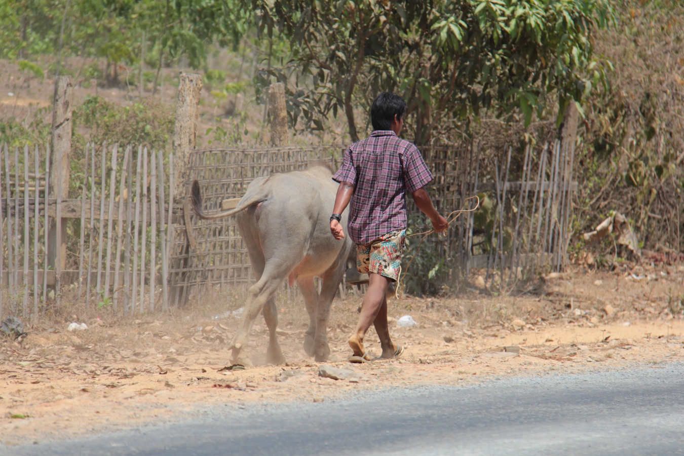 Ein Dorf in Myanmar